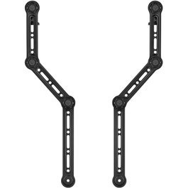 Aisens SPK04U-377 Soporte Universal para Barra de Sonido Negro
